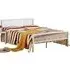 Killeen King Size Bed Frame - White, Wood