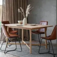 Kinghamia Rectangular Dining Table - Oak