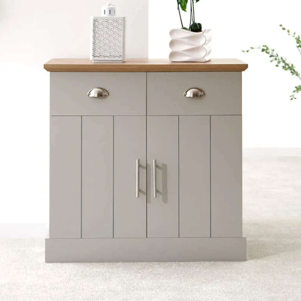 Kirkby Sideboard 2 Doors 2 Drawers - Grey, Oak product