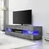 Kirsten TV Stand with LED Lighting - Concrete Effect