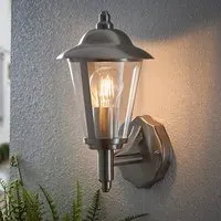 Klien Uplight Wall Light - Clear, Steel