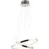 Kline 2 Ring Ceiling Pendant Light - Polished Chrome