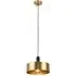 Knox 1 Light Pendant Light - Gold, Glass