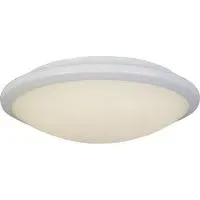 Knutsford Frosted Glass Flush Light - White