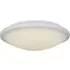 Knutsford Frosted Glass Flush Light - White
