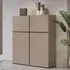 Kodak 4-Door Highboard - Congo, Laminated Board