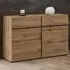 Kodak Sideboard with 2 Doors 2 Drawers - Wotan Oak