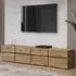 Kodak TV Stand with Storage - Wotan Oak, Laminated Board