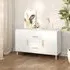 Krefeld Sideboard with Storage - White, Engineered Wood
