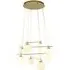 Kris Cross 8 Light Ceiling Pendant Light - Gold