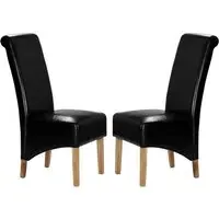 Kutztown Dining Chairs - Black, Oak