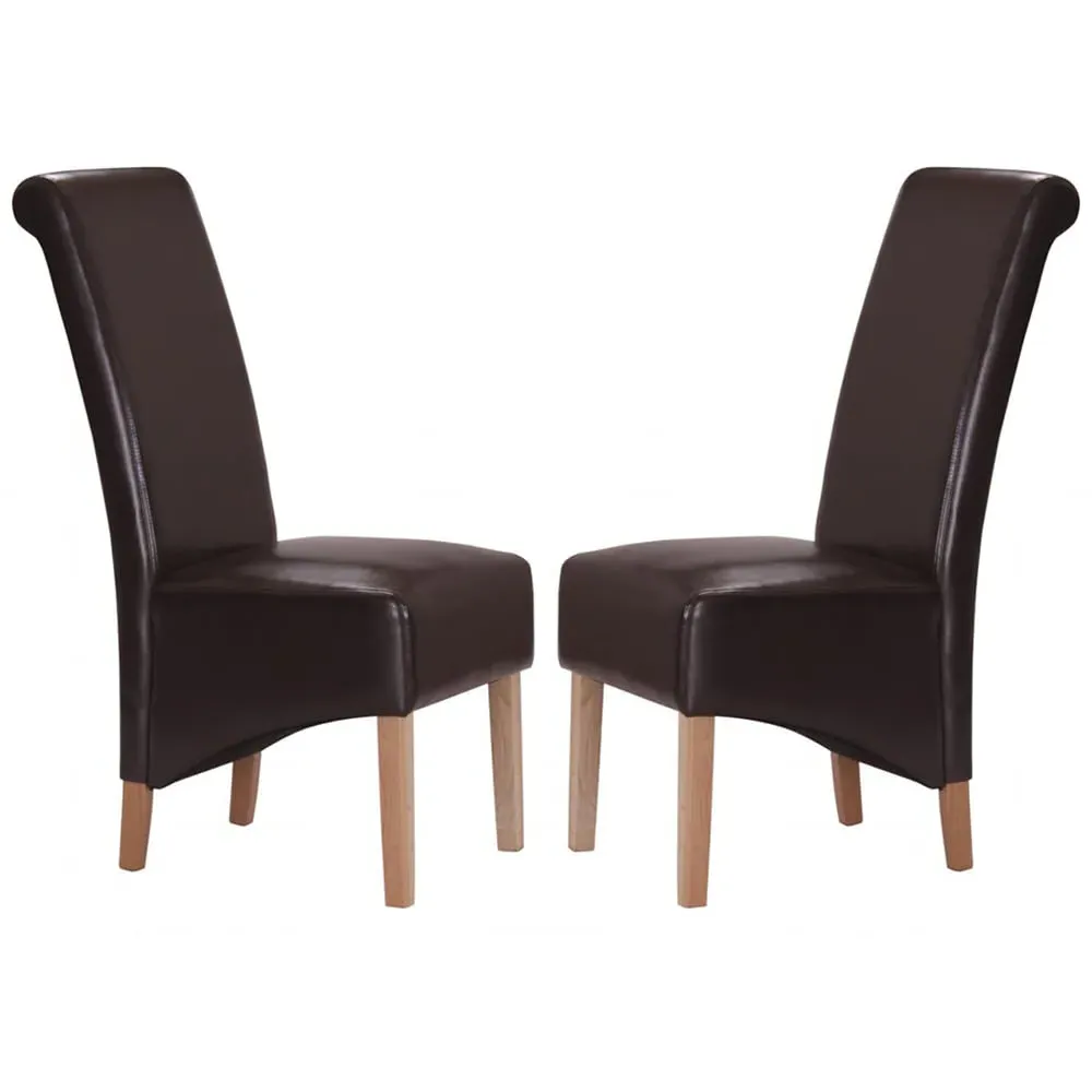 Kutztown Dining Chairs - Brown, Oak