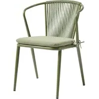 Kutztown Outdoor Armchair - Olive Green, Aluminium