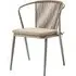 Kutztown Outdoor Armchair - Taupe, Aluminium