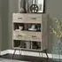 Laconia Bookcase with 4 Drawers - Grey, Oak
