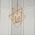 Laconia Metal Pendant Ceiling Light - Antique Gold Silver