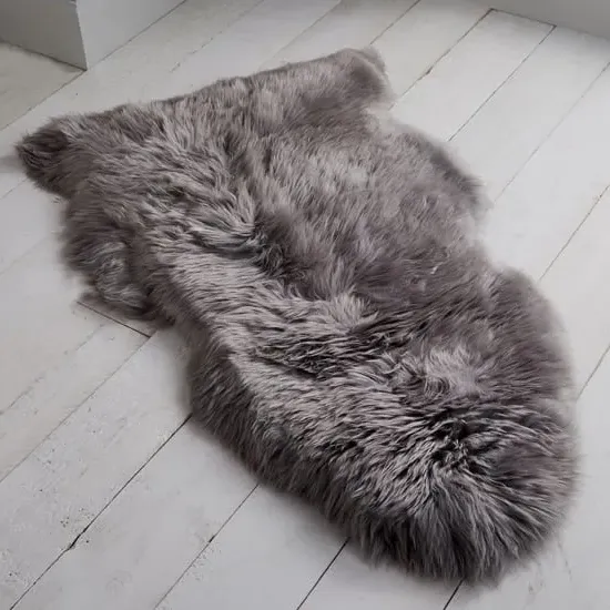 Ladson Sheepskin Rug - Grey