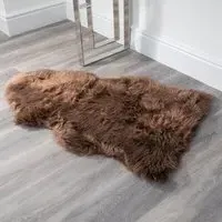 Ladson Sheepskin Rug - Taupe