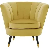 Lagos Accent Chair - Pistachio, Velvet