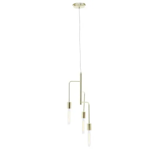 Laguna 3-Light Pendant Light - Gold, Iron