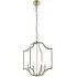 Lainey 4 Light Ceiling Pendant - Antique Brass, Crystal Glass