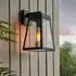 Lakeville Metal Wall Light - Black