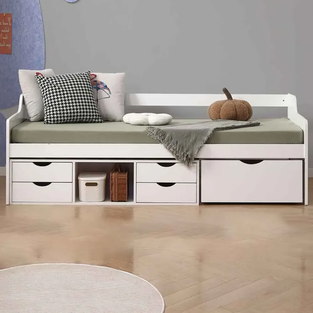 Lakeville Single Daybed - White, Wood