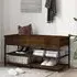 Lamar Large Shoe Storage Bench - Brown Oak