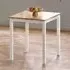 Lamar Square Dining Table - White, Wood
