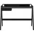 Lamar Wooden Laptop Desk with Drawer - Black