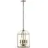 Lambeth 4 Light Ceiling Pendant Light - Antique Brass, Glass