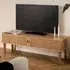 Lampe TV Stand with Sliding Doors - Oak