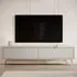 Lampe TV Stand with Storage - Beige, Laminated Board