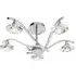Langella 5-Light Semi Flush Ceiling Light - Chrome, Crystal