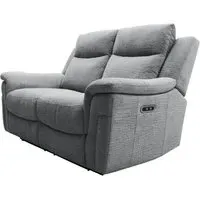 Langley 2-Seater Electric Recliner Sofa - Dove, Fabric