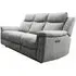 Langley 3-Seater Electric Recliner Sofa - Dove, Fabric
