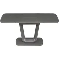 Langley Small Extendable Dining Table - Graphite, Wood