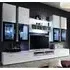 Lansing Entertainment Unit with LED - White, High Gloss
