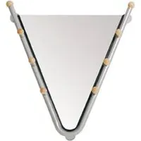 Lansing Wall Mirror - Aluminium, Metal