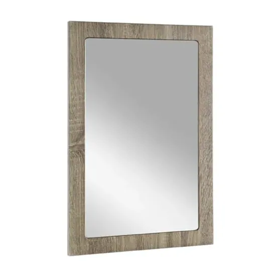 Lansing Wall Mirror - Truffle Oak, MDF