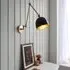 Laramie Adjustable Wall Light - Black, Brass