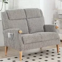 Laurel 2-Seater Sofa - Latte, Fabric
