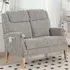 Laurel 2-Seater Sofa - Latte, Fabric