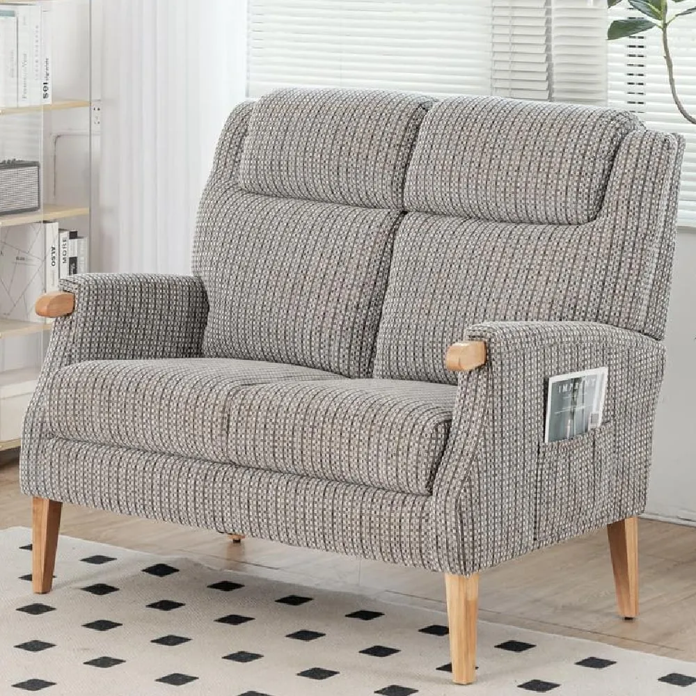 Laurel 2-Seater Sofa - Latte, Fabric