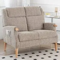 Laurel 2-Seater Sofa - Natural, Fabric