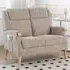 Laurel 2-Seater Sofa - Natural, Fabric
