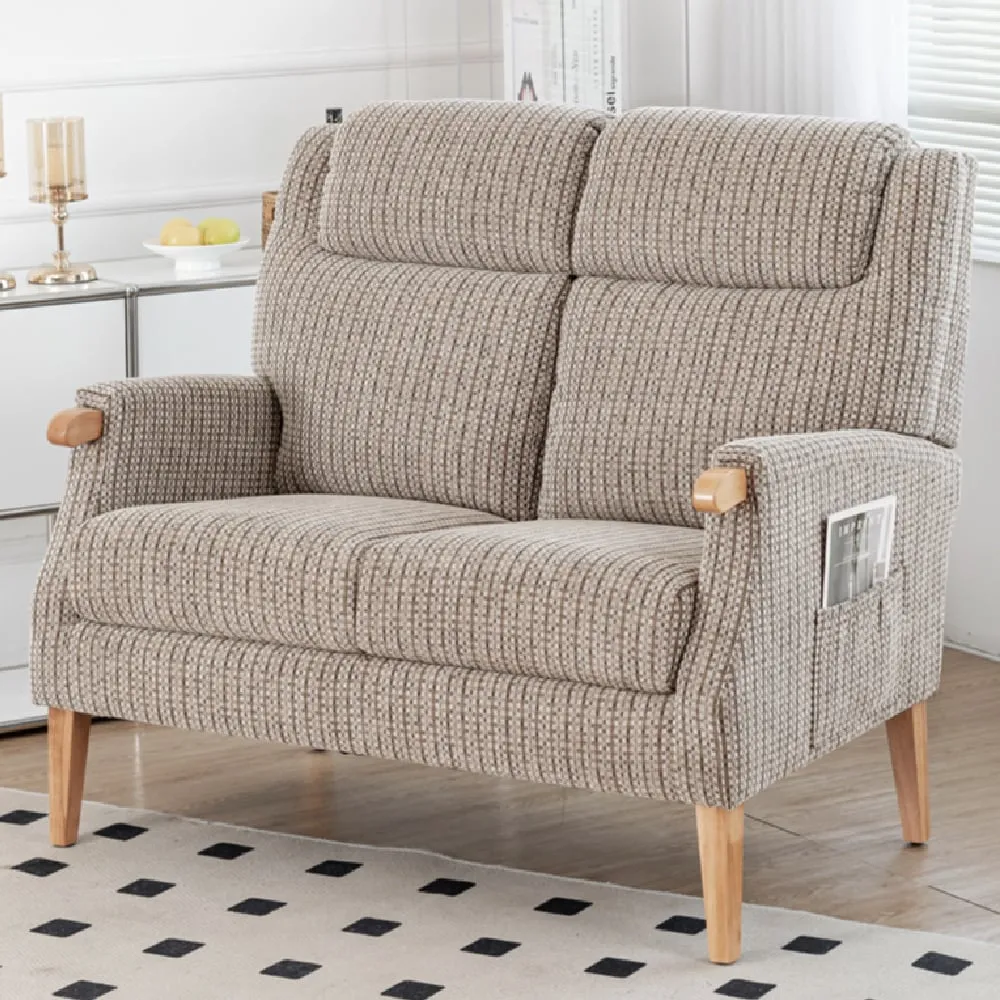 Laurel 2-Seater Sofa - Natural, Fabric