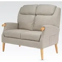 Laurel 2-Seater Sofa - Taupe, Fabric