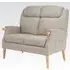 Laurel 2-Seater Sofa - Taupe, Fabric