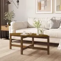 Laurel Coffee Table - Honey Brown, Pine Wood